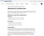 screendump (24th of aug 22) website gemeente wageningen